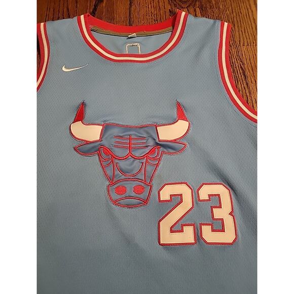 Michael Jordan Chicago Bulls Jersey Youth Size XL 18-20 NBA Basketball Boys - Picture 3 of 8